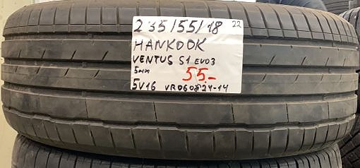 235/55R18 Hankook Ventus S1 Evo3 kesärengas
