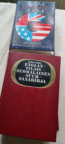 Englanti - Suomi sanakirjoja
