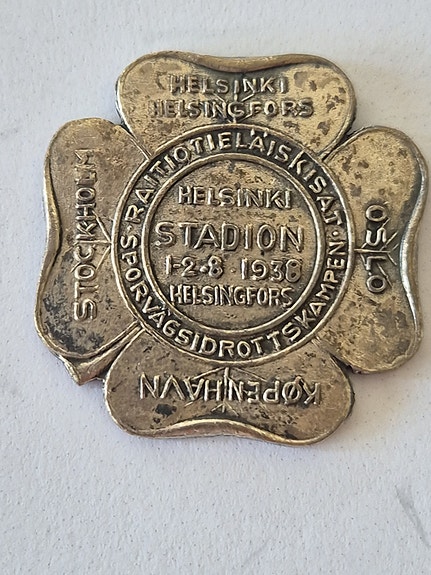 Helsinki Stadion 1938 raitiotieläiskisat