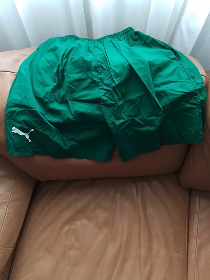 Puma shortsit vihreä
