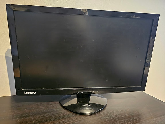 Lenovo näyttö musta