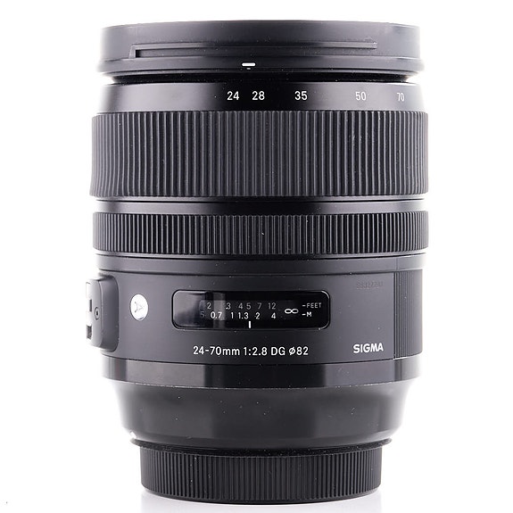 Sigma 24-70mm f/2.8 DG OS HSM Art -objektiivi (Canon EF) (käytetty) sis. ALV