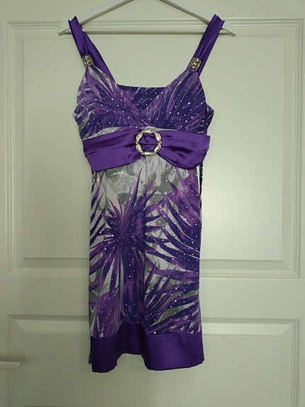 Juhlamekko 36/38 violetti