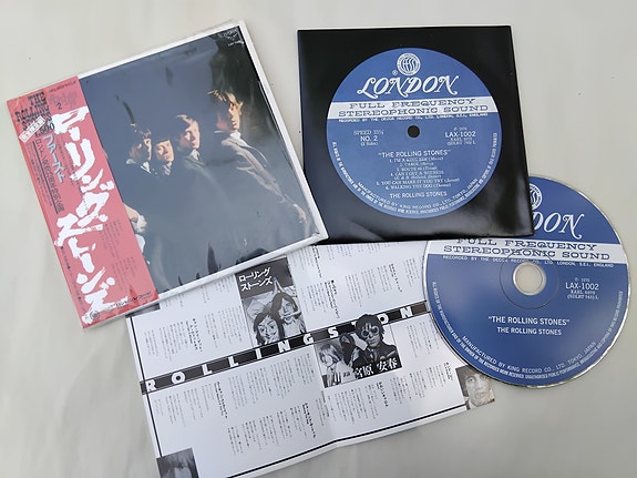The Rolling Stones debyytti CD Japsi Obi