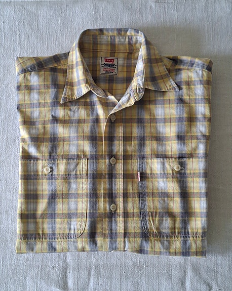 Levi’s ruudullinen miesten kauluspaita S