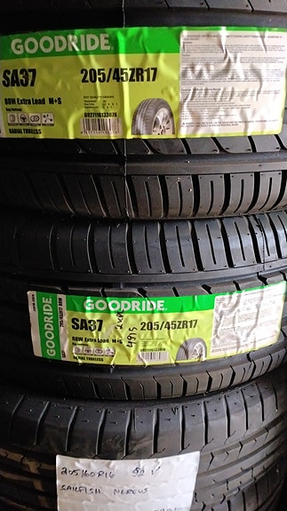 205/45r17 goodride kesärengas pari