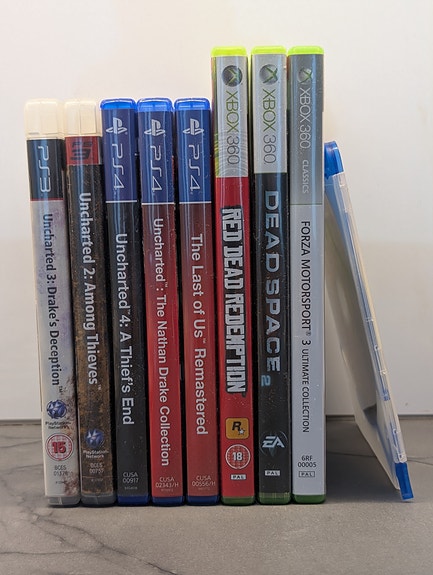 Konsolipelejä PS3, PS4, Xbox 360, Xbox