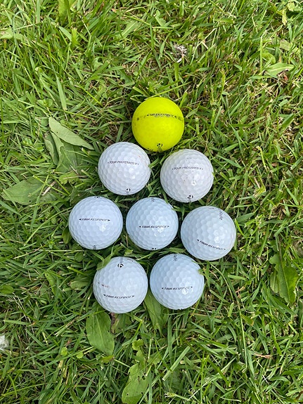 Golf palloja