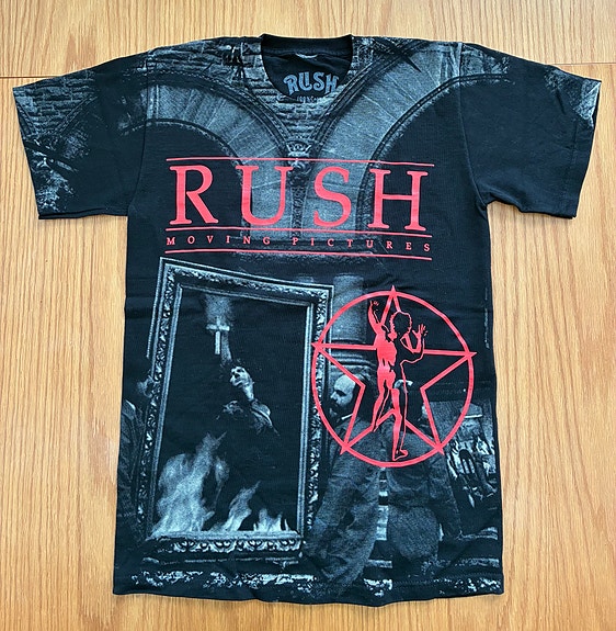 Rush Time Machine kiertuepaita T-paita S musta