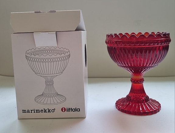 Iittala Mariskooli pieni  120 mm punainen