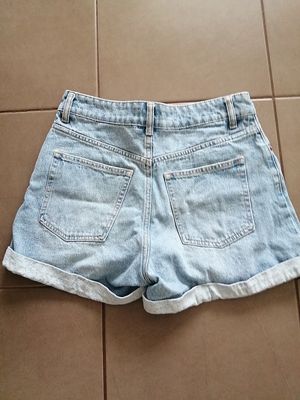 Farkku shortsit