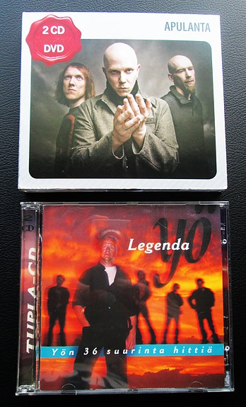 Hyväkuntoisia cd levyjä. Äänekoski