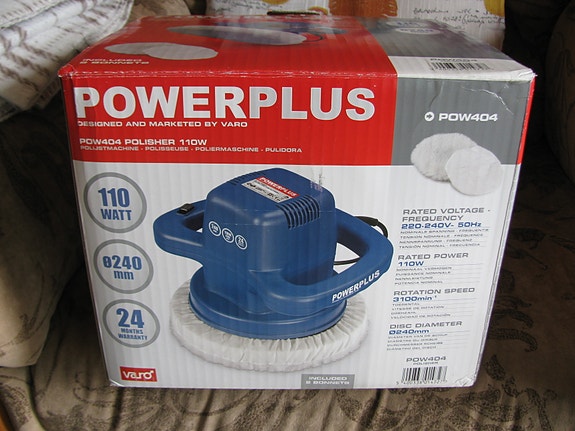 POWERPLUS auton tai veneen kiillotuskone