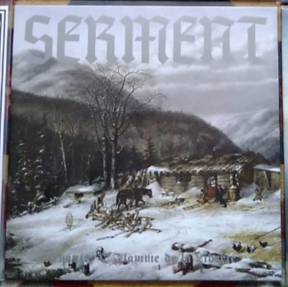 Serment LP-levy black metal