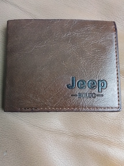 Jeep ruskea nahkalompakko