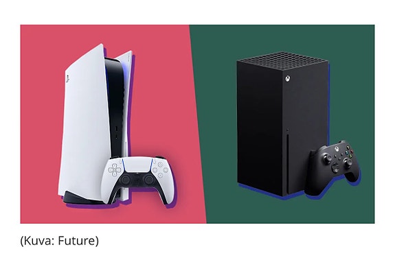 Sony Playstation 5 pelikonsoli tai xbox series x