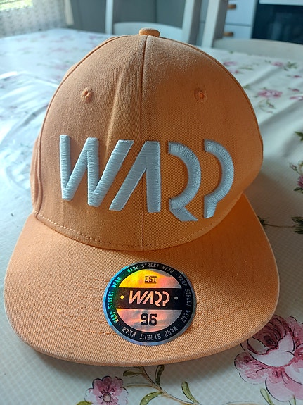 Warp street wear oranssi lippis