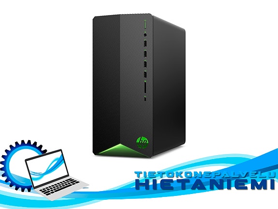 HP Pelikone / i5-10400F / RTX 3060ti / 512Gt SSD / 2Tt HDD / 16Gt DDR4 / Win 11