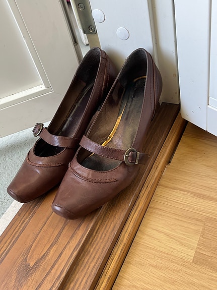 🇪🇸 Ruskeat nahka-avokkaat 37 EU (24,5 cm)