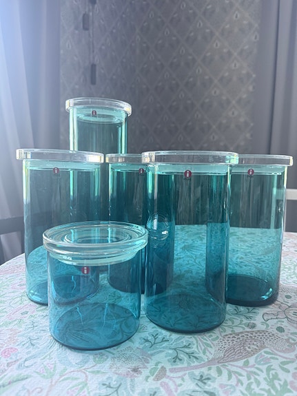 Iittala Jars merensiniset purkit 6kpl