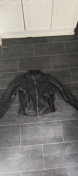 Jack & Jones Premium nahkatakki M musta (miesten)
