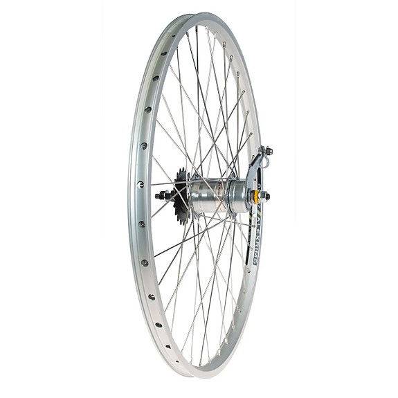 Takapyörä 28" 18-622 NEXUS 3v. Alex DM 18 2-pohja alumiini