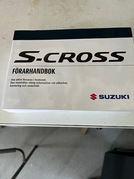 Suzuki S-Cross käyttöohjekirja suomenkielinen 2024 malliin