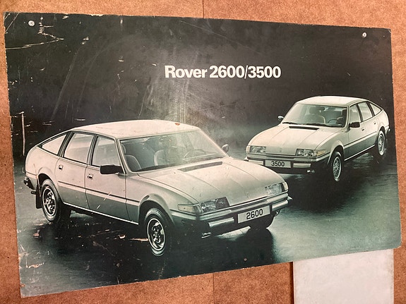 Rover 2600/3500 SD1 kartonkiseinätaulu