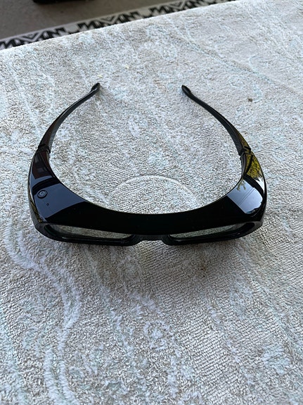 Sony 3D-aktiivilasit musta