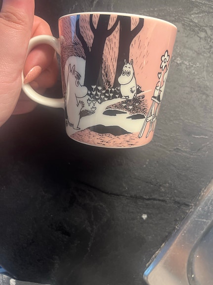 Arabia Muumi muki vaaleanpunainen