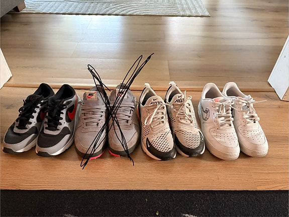 Nike kenkiä mm air force one, air max