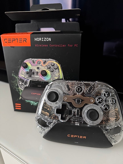 Cepter Horizon langaton PC-ohjain läpinäkyvä