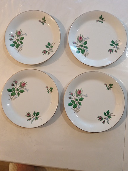 Arabia Soma matalat lautaset 4 kpl