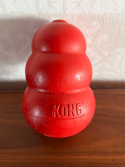 KONG koiran lelu punainen