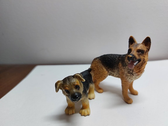 Schleich saksanpaimenkoira setti