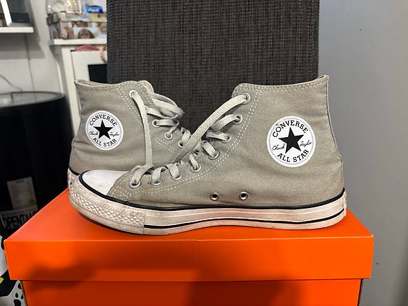 Converse All Star Chuck Taylor kangastennarit koko 41,5 harmaa