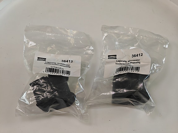 MAPCO 36412 vakaajan helat (pari) etuakseli – uudet Toyota, Citroën, Peugeot