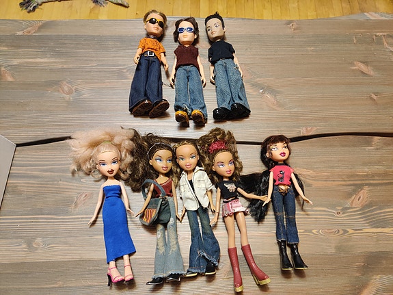 Bratz nuket ja tarvikkeet