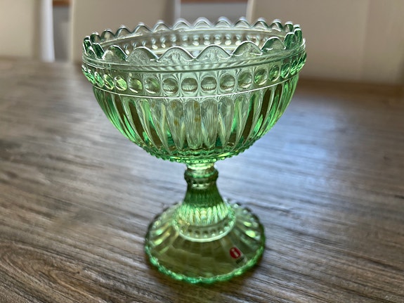 Mariskooli lime, hyvä kunto, iittala tarra