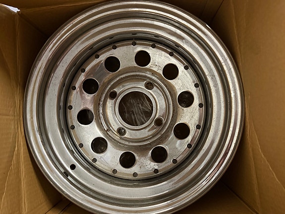 Vw Kupla leveät kromivanteet 4x130