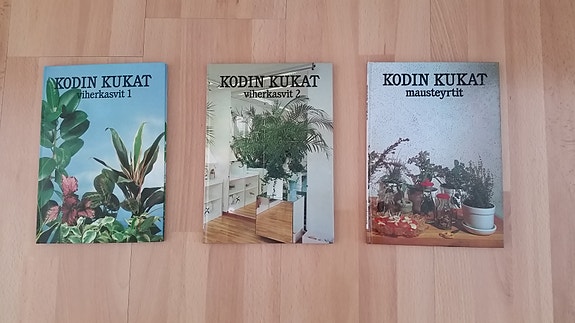 KODIN KUKAT Viherkasvit 1 ja 2 sekä Mausteyrtit WSOY