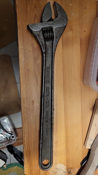 Bahco 15” jakoavain