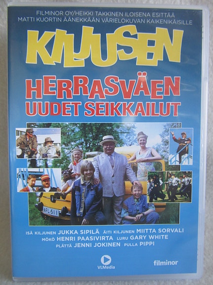 Kiljusen herrasväen uudet seikkailut dvd