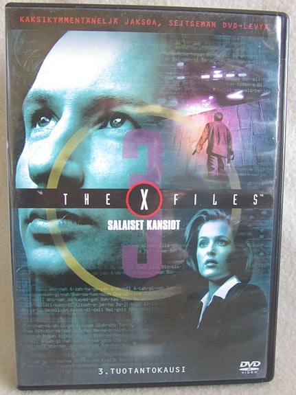 Salaiset kansiot kausi 3 dvd