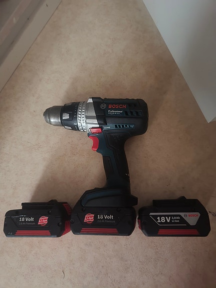 BOSCH PROFESSIONAL GSR 18 VE 2 LE KOLMELLA AKULLA