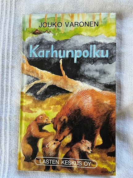 Jouko Varonen Karhunpolku kirja