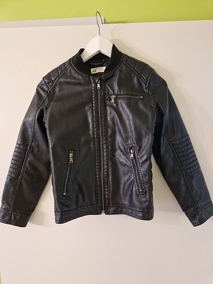 H&M Lasten tekonahkatakki