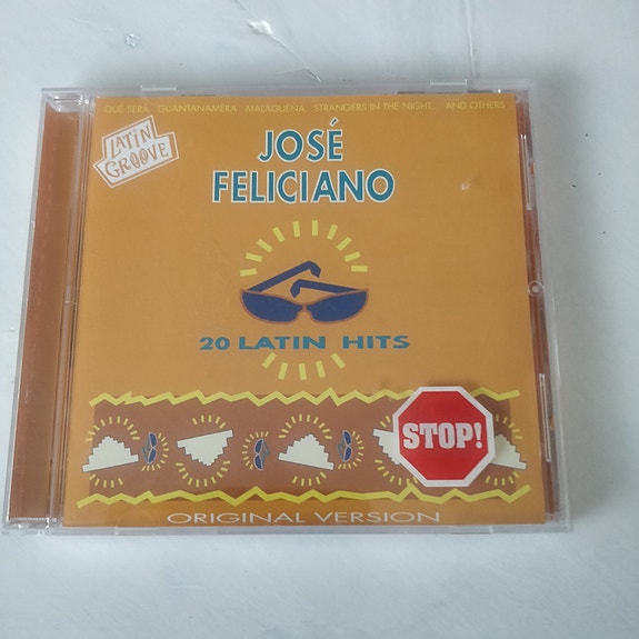 CD Jose Feliciano 20 Latin hits