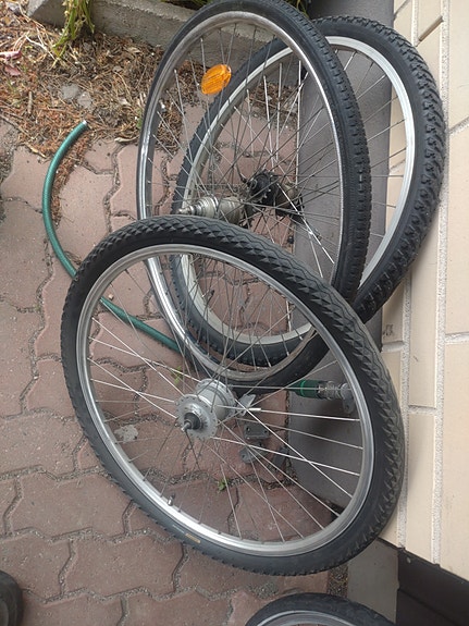26 " polkupyörän vanteita ja renkaita