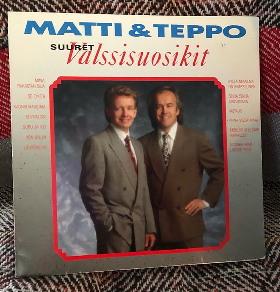 Matti ja Teppo LP Suuret valssisuosikit